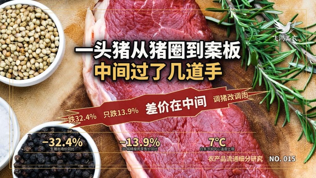 一头猪从猪圈到案板，中间过了几道手