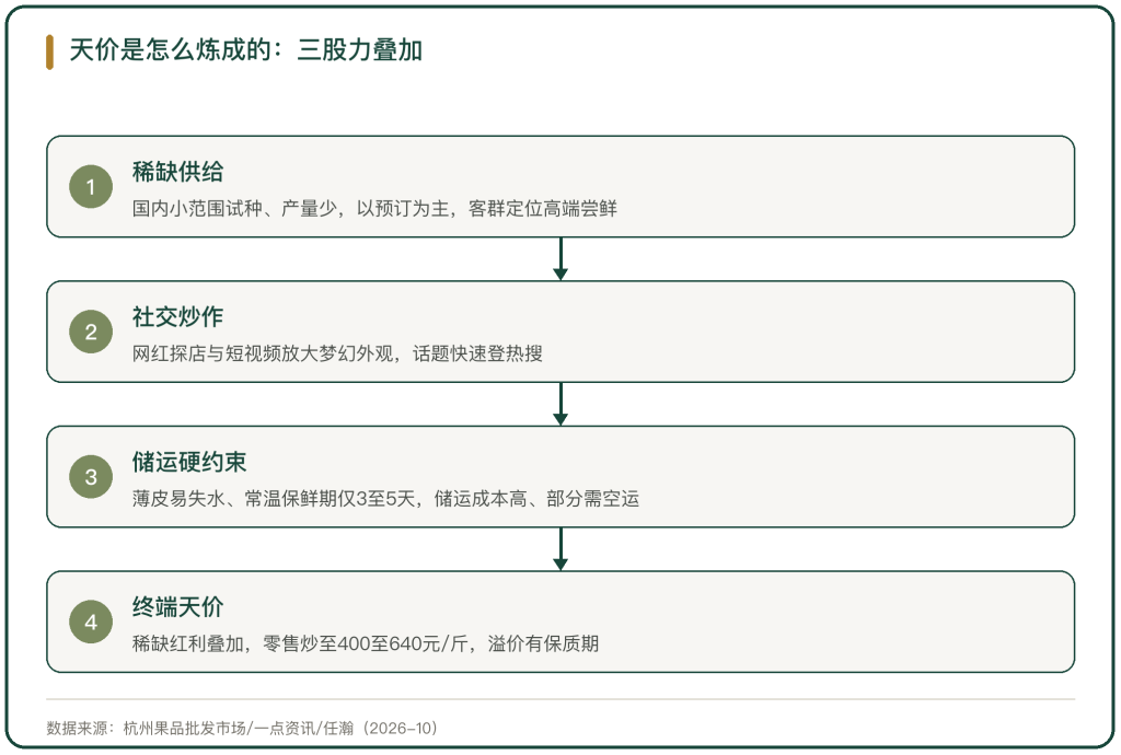 图 2 天价三股力链路